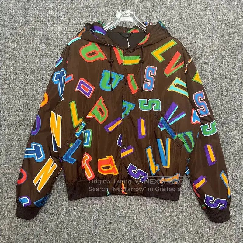 Louis Vuitton Louis Vuitton Colorful Nylon Jacket for Men . Size US L / EU 52-54 / 3 - 1 Thumbnail