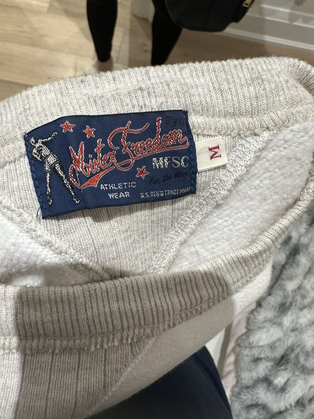 Mister Freedom Medalist Sweatshirt - White Size US M / EU 48-50 / 2 - 3 Thumbnail