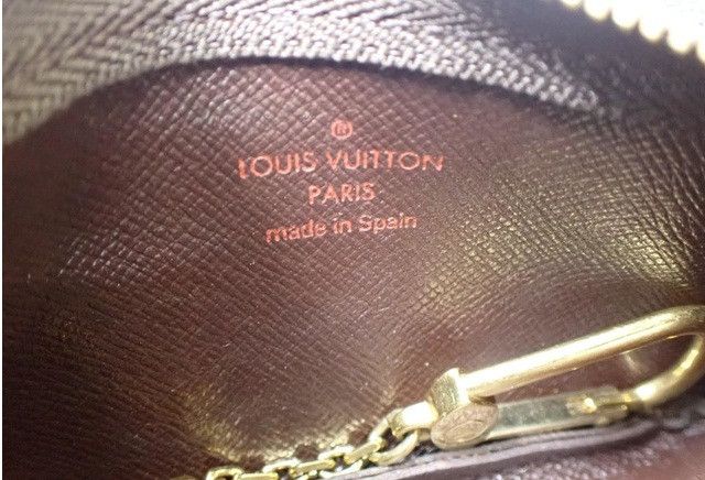 Louis Vuitton Louis Vuitton Damier Ebene Pochette Cles Brown Key Pouch Size ONE SIZE - 7 Thumbnail