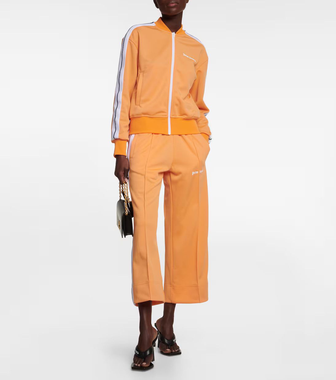 Palm Angels o1y1125 Sweatpant in Orange Size 30" / US 8 / IT 44 - 2 Thumbnail