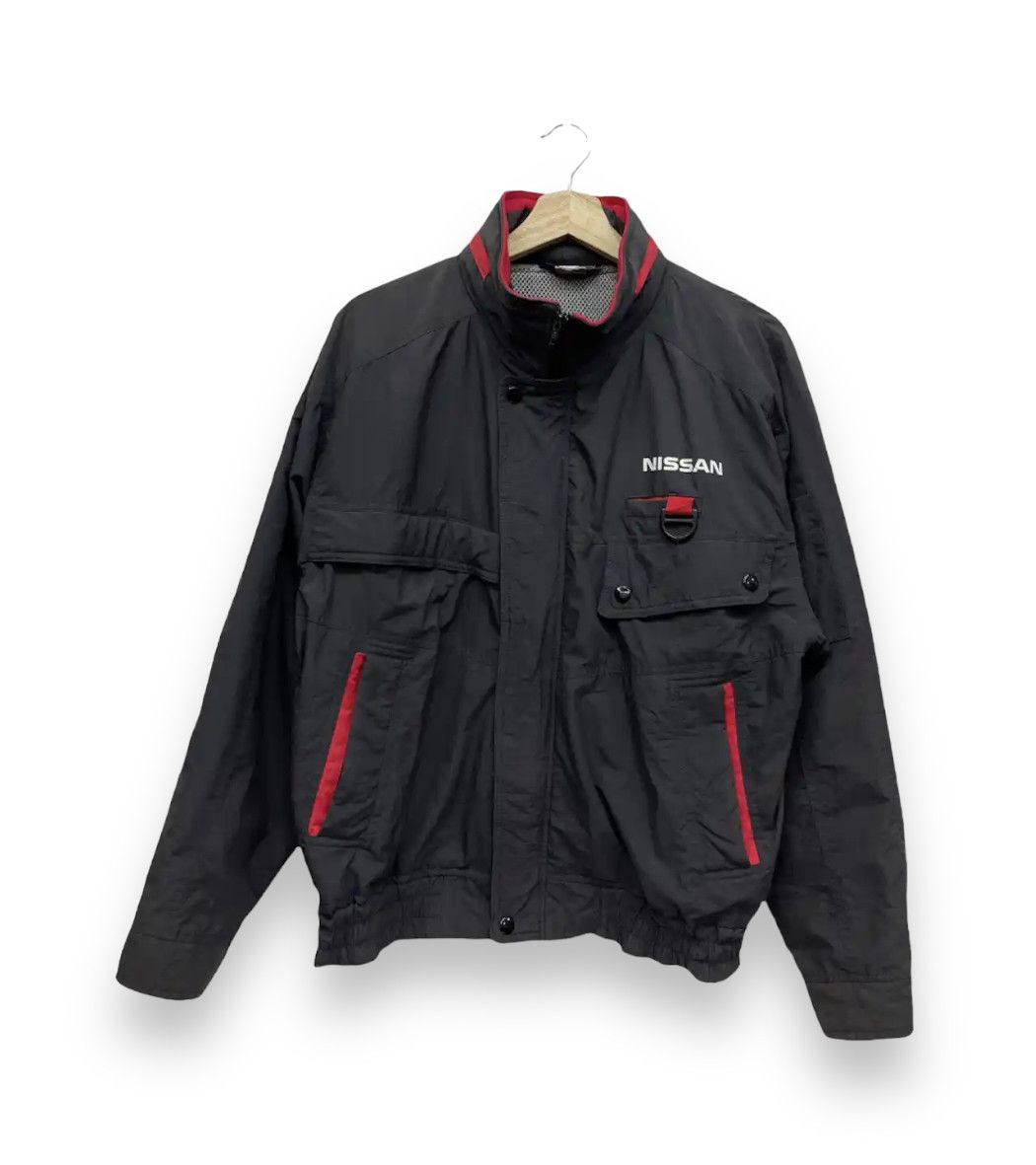 NISMO🔥Vintage NISSAN Workwear Nylon Bomber Style Jacket
