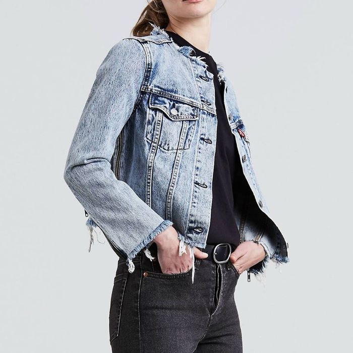 Levi's altered best sale trucker jacket