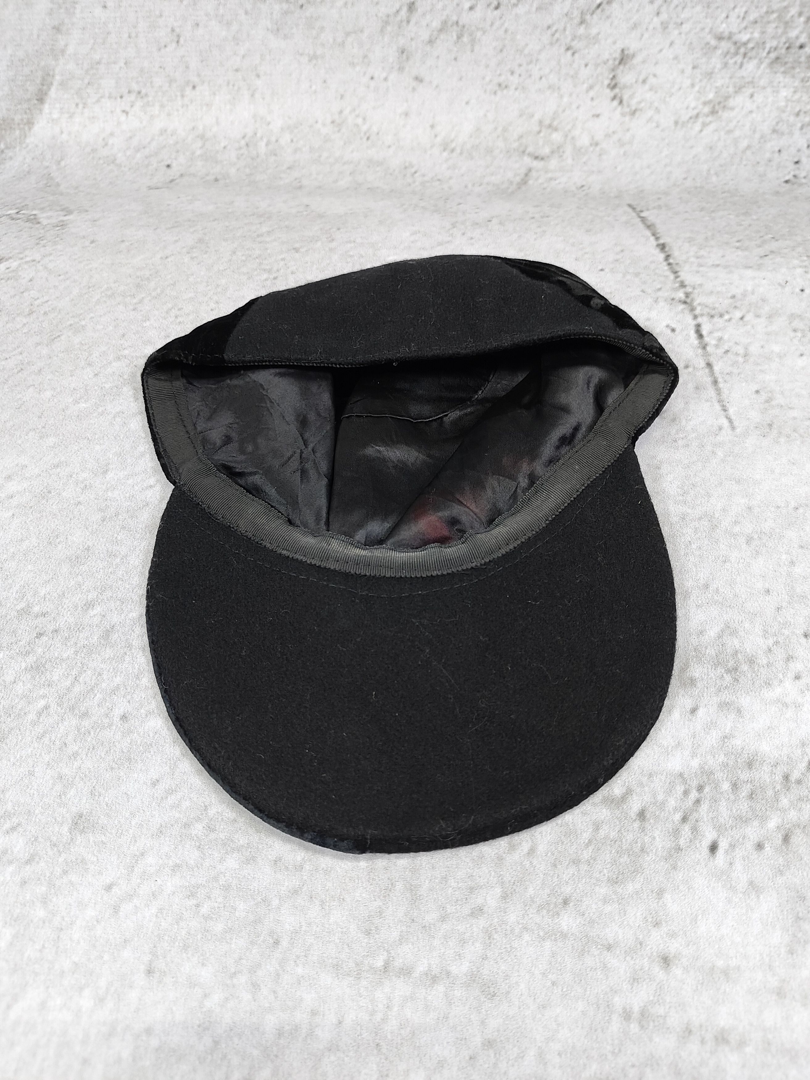 Vintage 80s Gilles Francois🇫🇷 Rare Artisan Craft Velvet Wool Panel Size ONE SIZE - 6 Thumbnail