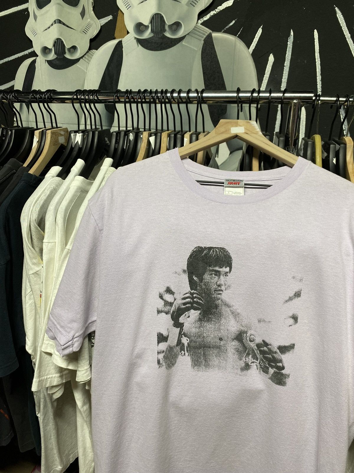 Vintage Vintage 90’s Bruce Lee Movie T-Shirt Adult Size Large Size US L / EU 52-54 / 3 - 2 Thumbnail