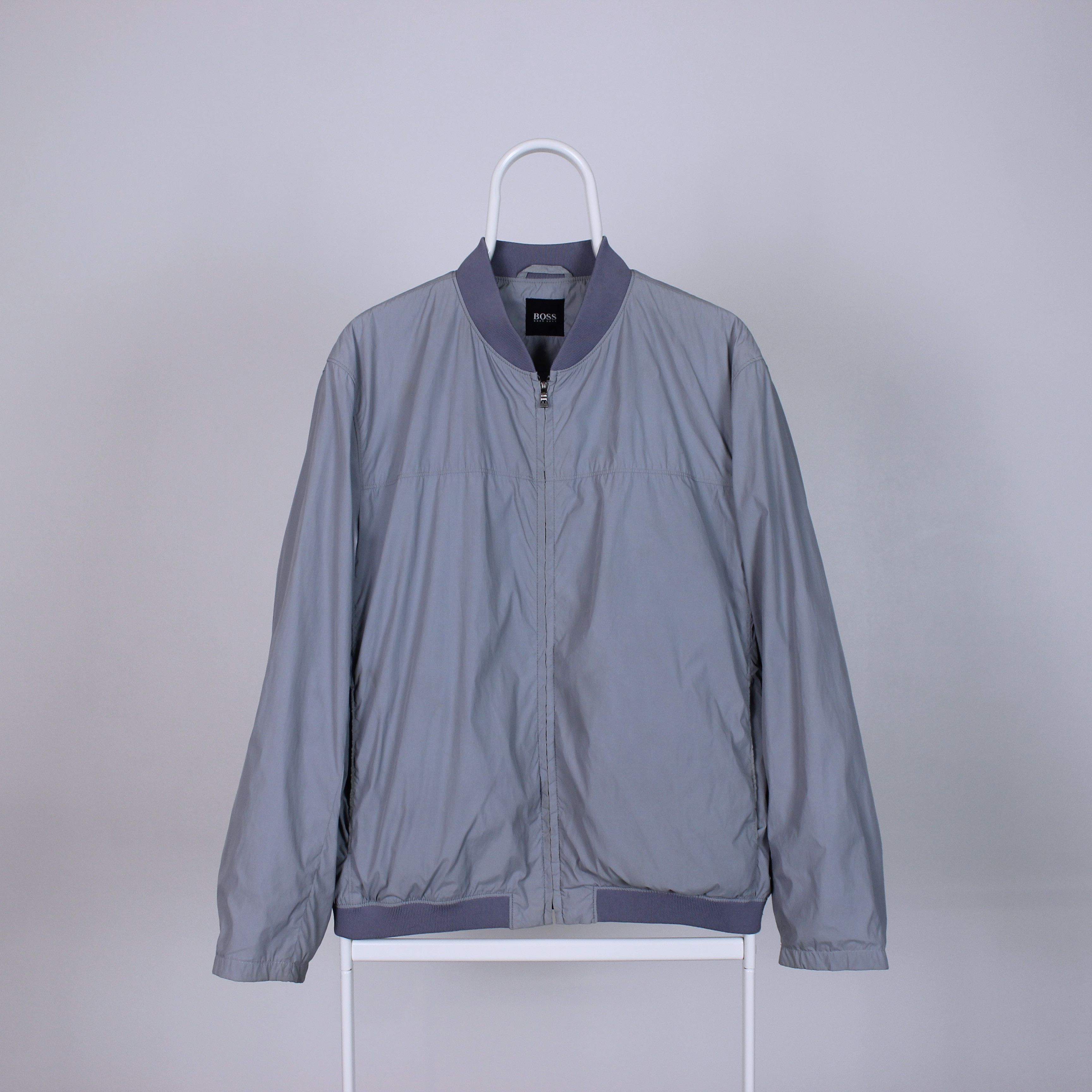Hugo Boss × Vintage Hugo Boss jacket vintage bomber L XL full zip RIRI Size US L / EU 52-54 / 3 - 2 Thumbnail