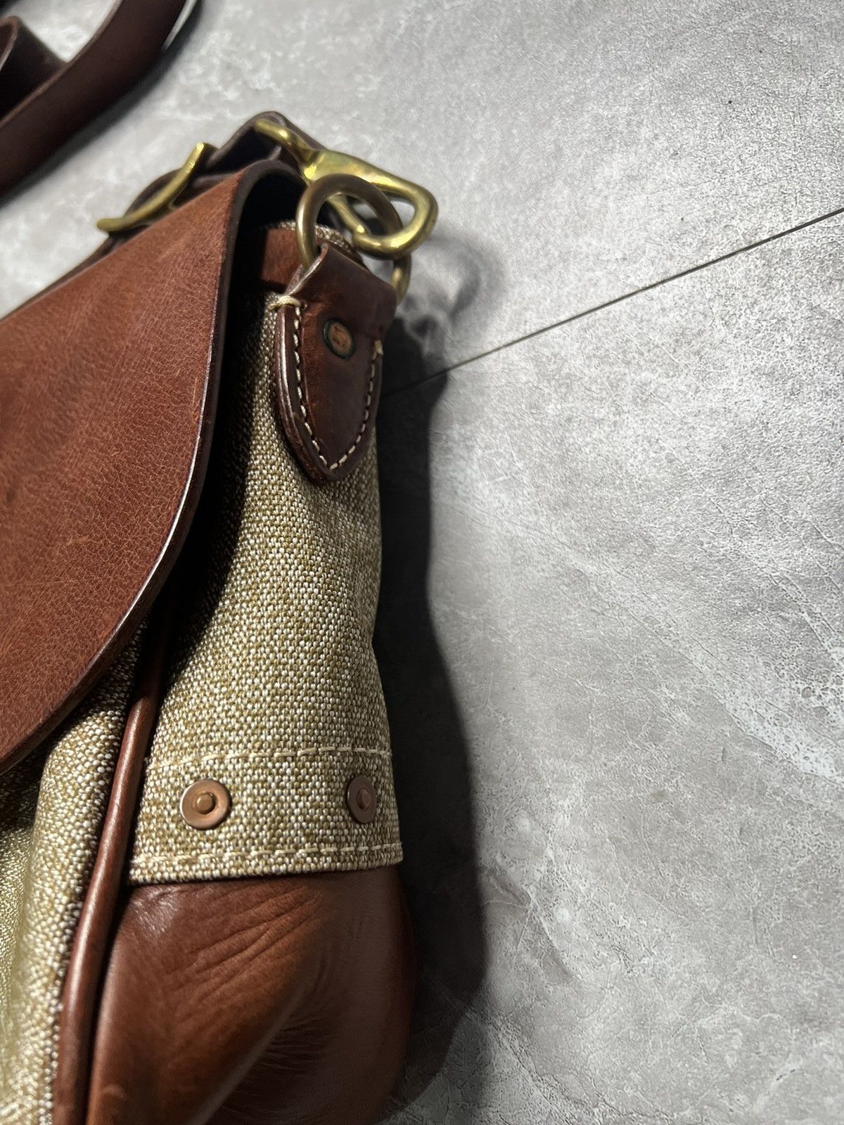RRL Ralph Lauren RRL 2 Way Mail Bag Size ONE SIZE - 6 Thumbnail