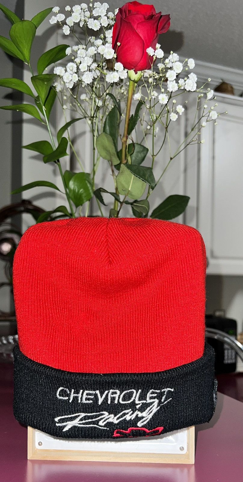 NASCAR × Vintage VINTAGE CHEVROLET RACING BEANIE Size ONE SIZE - 3 Thumbnail