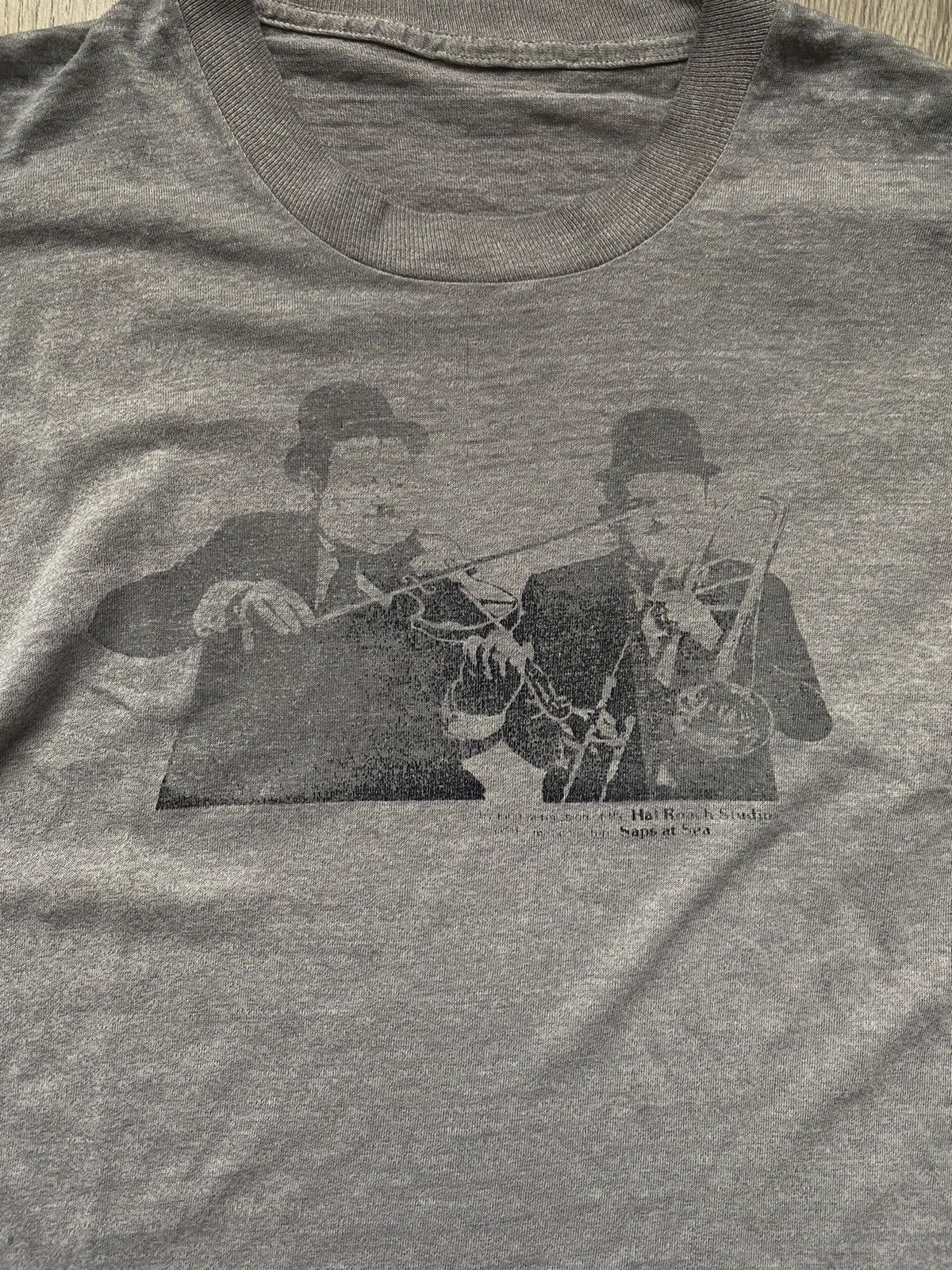 Band Tees Vintage 60-70s Laurel & Hardy Sons Of The Sea Movie T Shirt Size US L / EU 52-54 / 3 - 2 Thumbnail