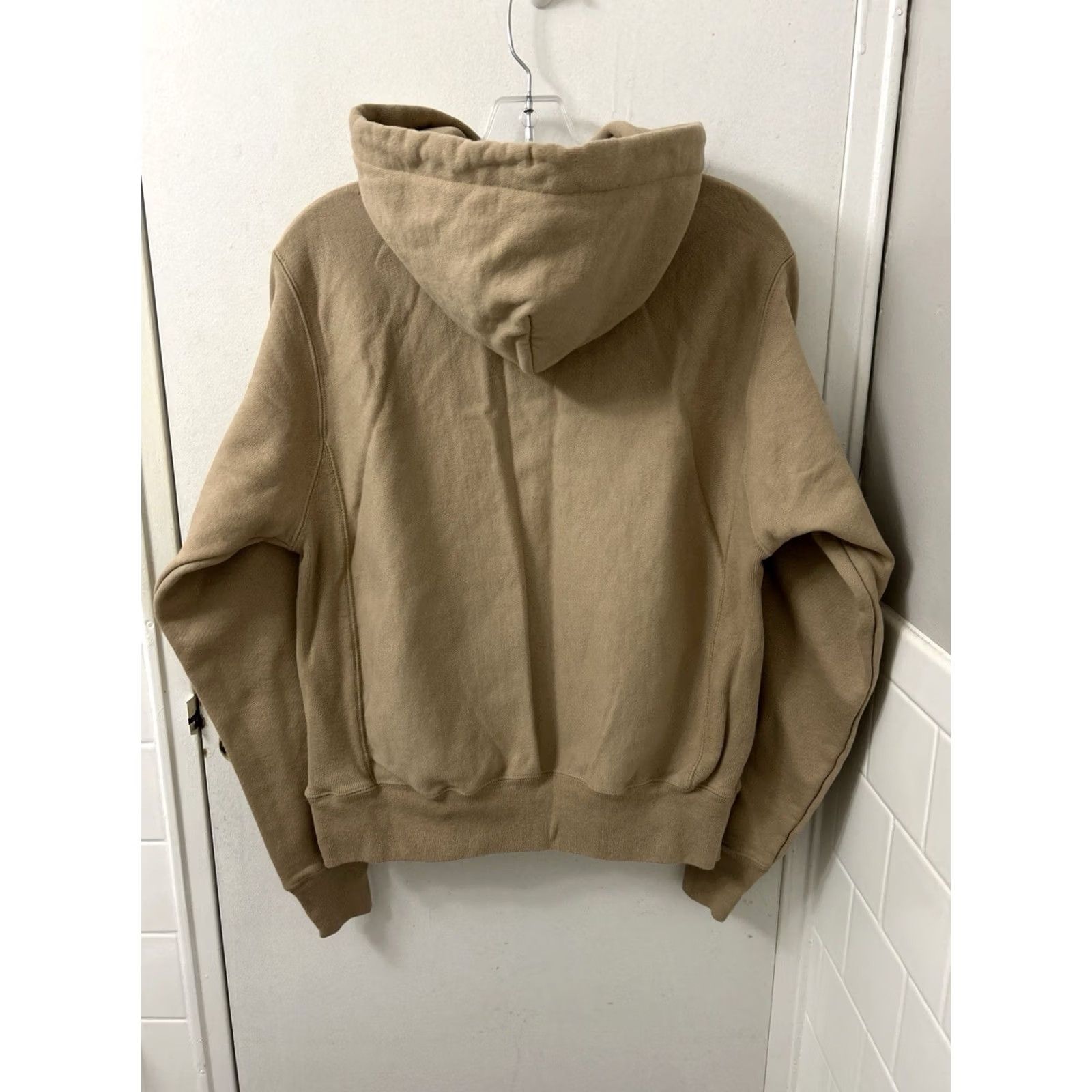 Champion Champion Reverse Weave Hoodie Mens Small Tan Brown Pullover Sweatshirt L/S Size US S / EU 44-46 / 1 - 6 Thumbnail