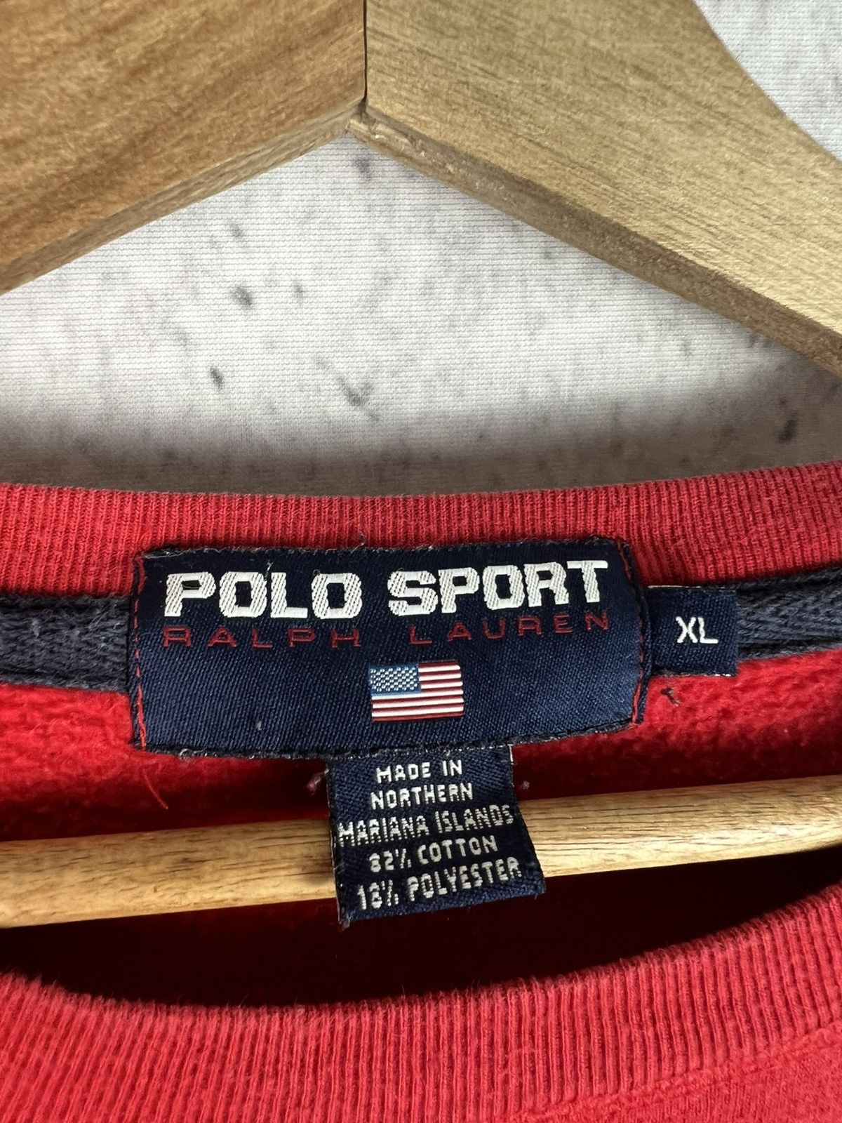 Polo Ralph Lauren Vintage Polo Jeans Ralph Lauren Logo Crewneck Sweatshirt Size US XL / EU 56 / 4 - 3 Thumbnail