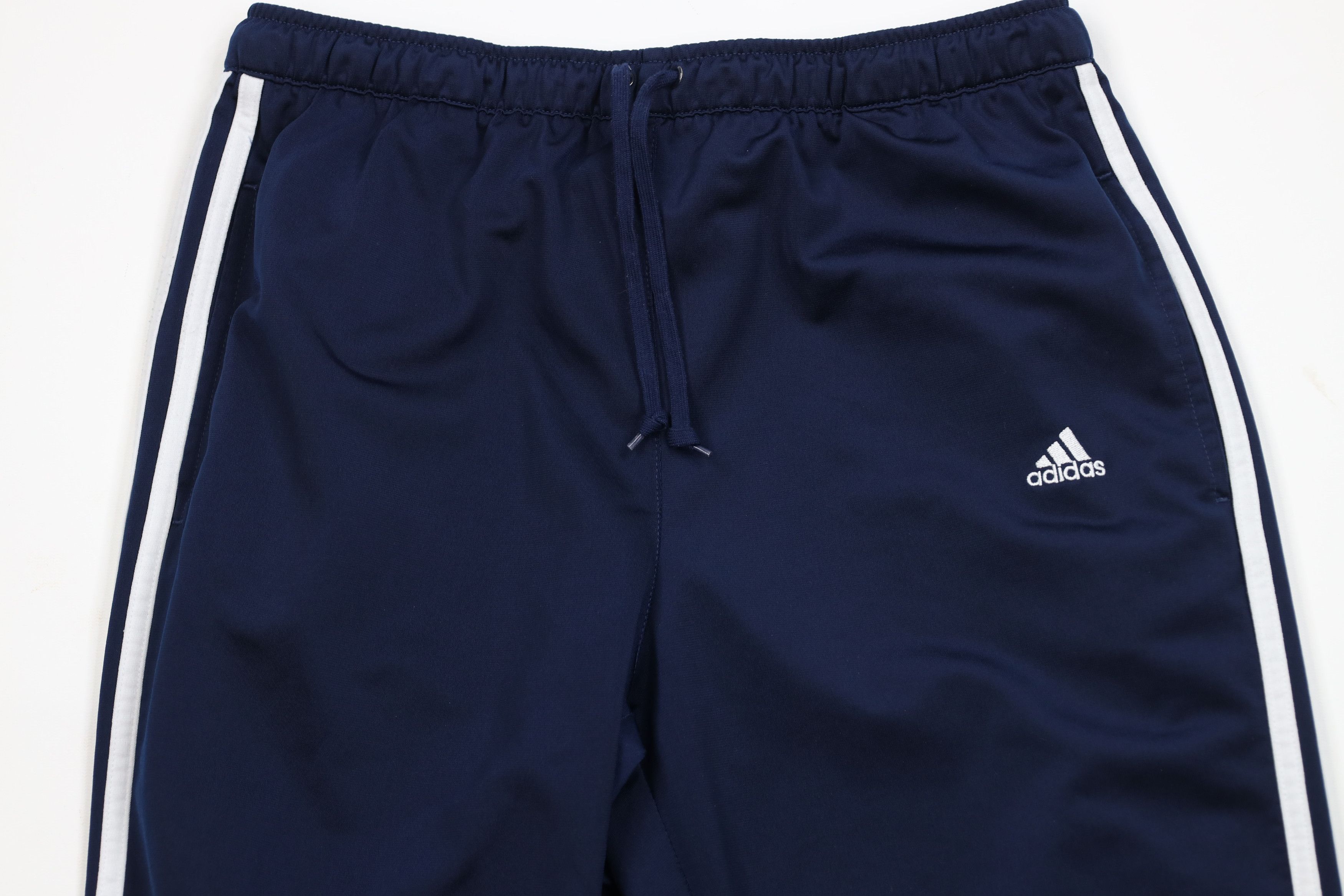 Adidas Vintage Y2K Adidas Spell Striped Wide Leg Sweatpants Pants Size 30" / US 8 / IT 44 - 2 Thumbnail