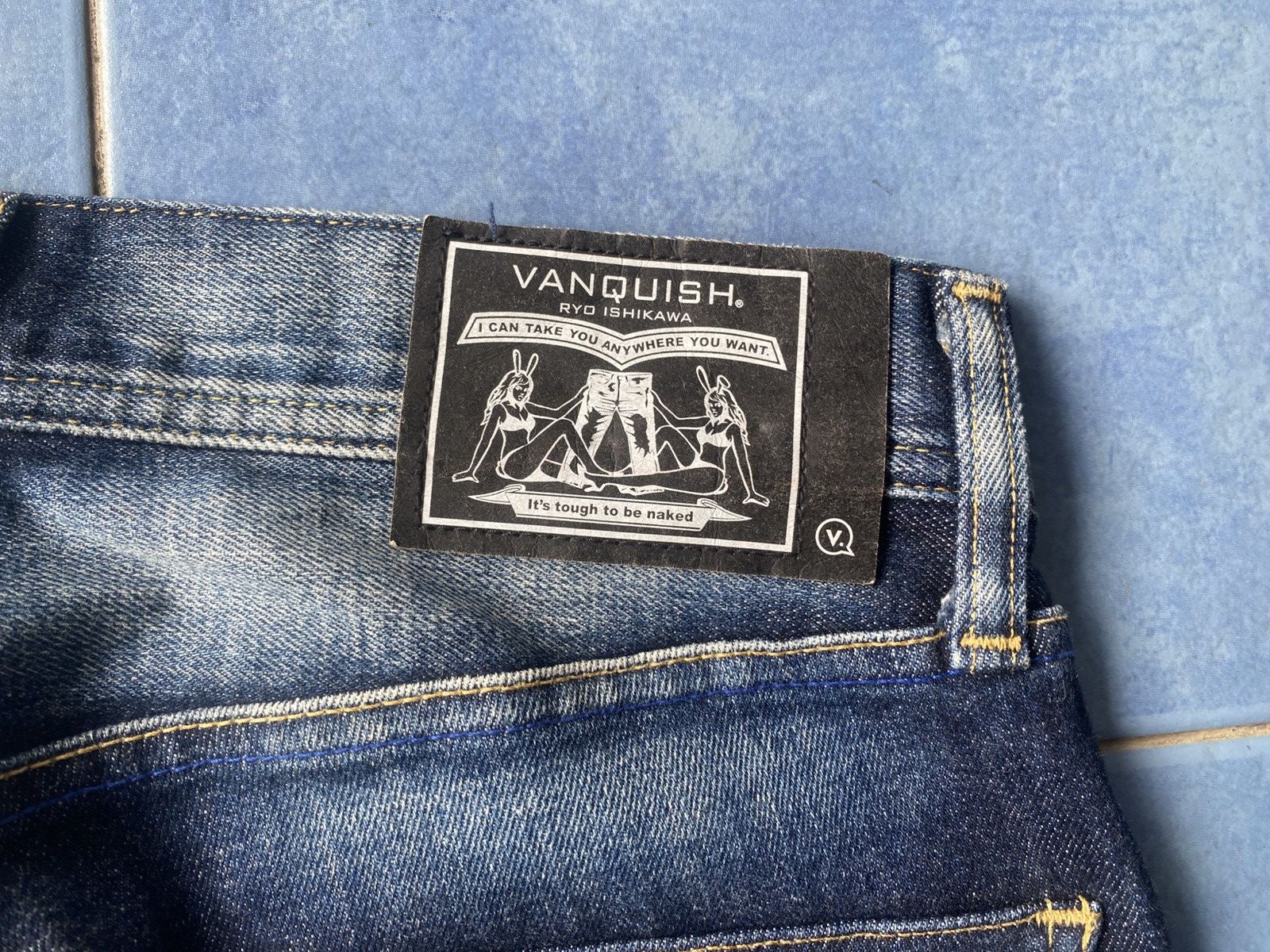 Fragment Design × Vanquish Vanquish By Ryo Ishikawa Denim Size US 30 / EU 46 - 8 Thumbnail