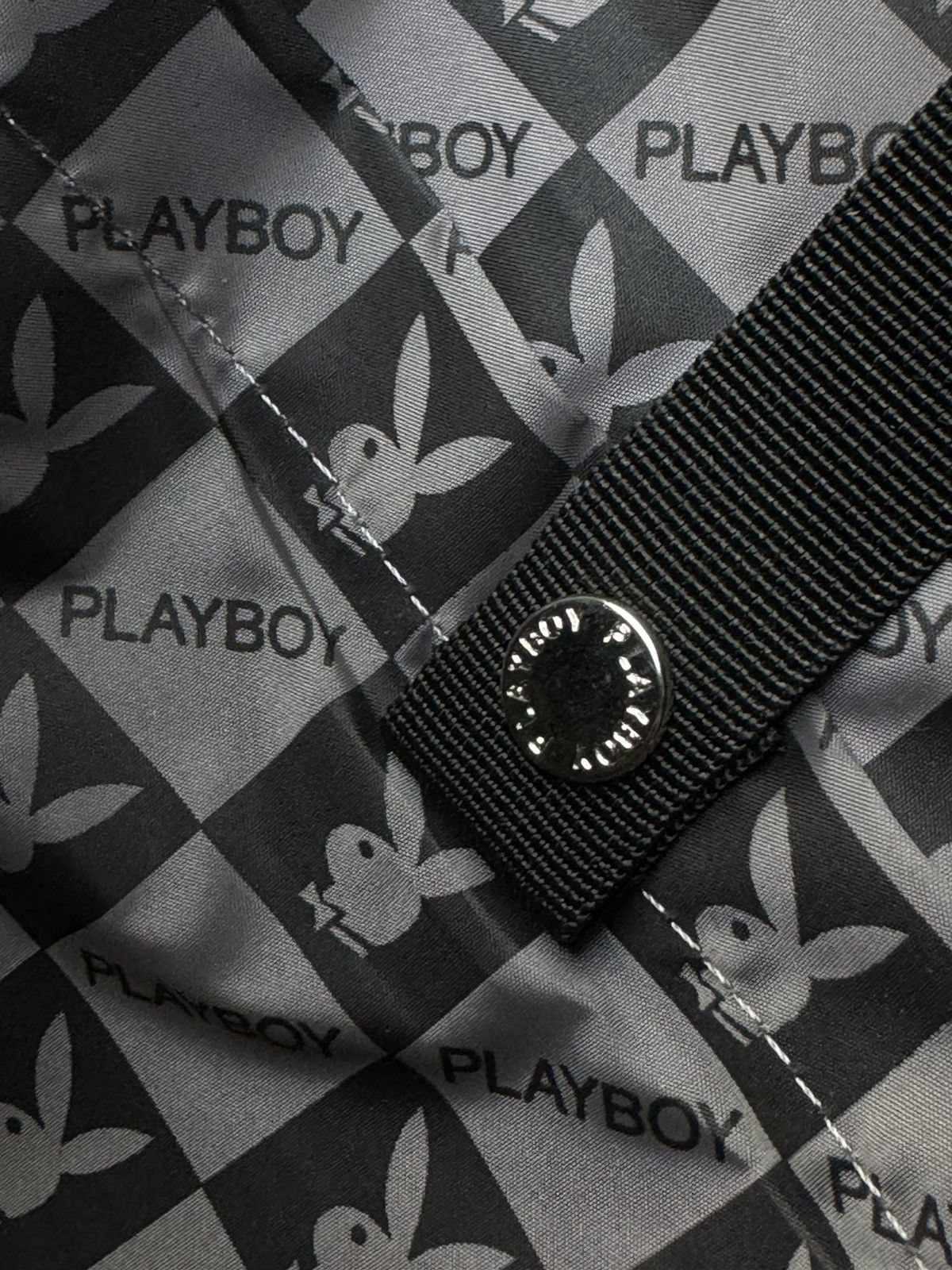 Japanese Brand Playboy Hand Carry Leather Bag Size ONE SIZE - 20 Thumbnail