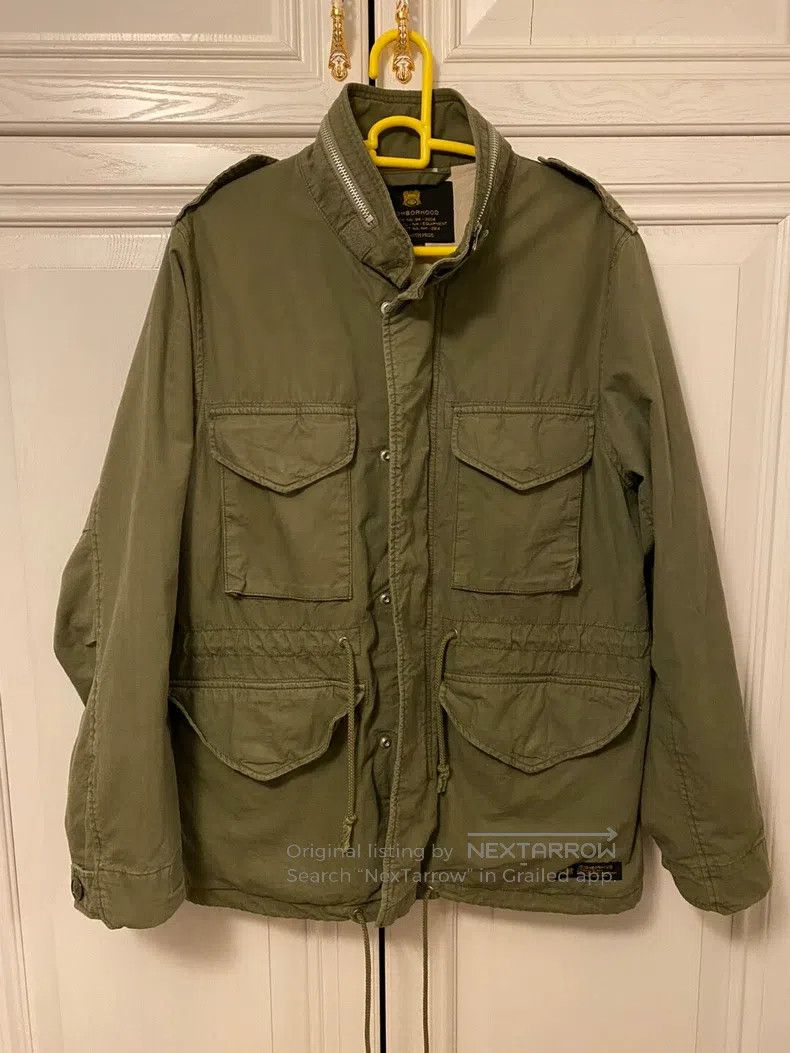 Neighborhood Neighborhood Jacket, Military Green, Japanese Streetwear Size US M / EU 48-50 / 2 - 1 Thumbnail