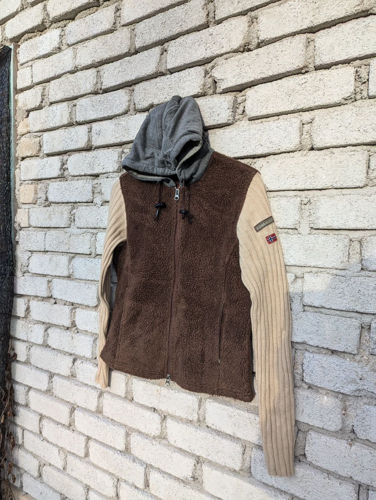 Napapijri Napapijri Fleece Jacket Hoodie Size US M / EU 48-50 / 2 - 2 Thumbnail