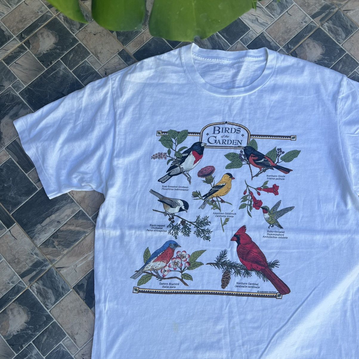 Vintage Bird Of The Garden. 90s Size US L / EU 52-54 / 3 - 1 Thumbnail