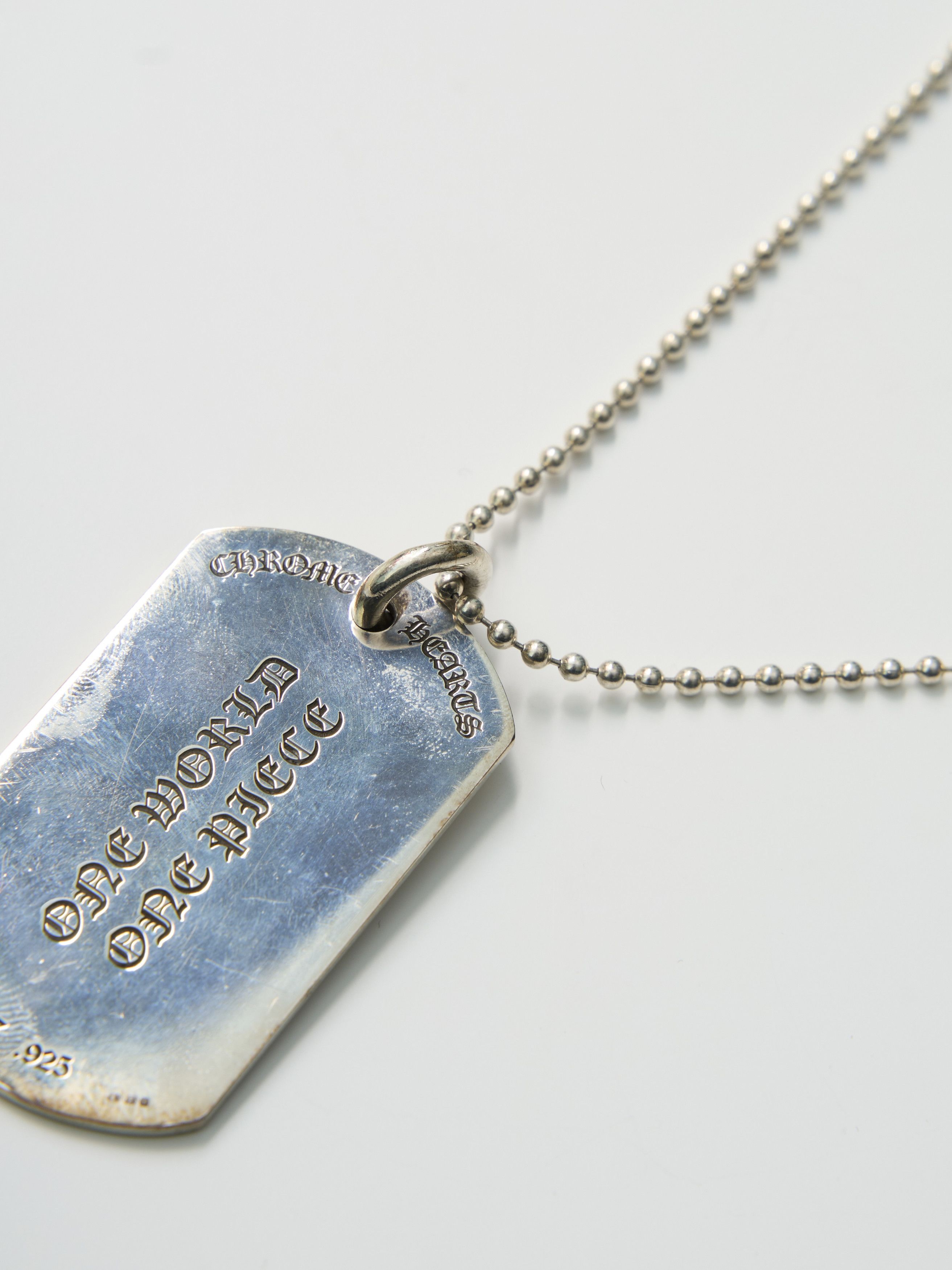 Chrome Hearts Chrome Hearts RS 3 Cross Dog Tag silver Size ONE SIZE - 3 Thumbnail