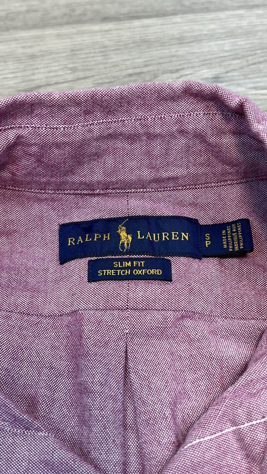 Polo Ralph Lauren Polo Ralph Lauren Vintage Pink Oxford Button Down slim Shirt Size US S / EU 44-46 / 1 - 5 Thumbnail