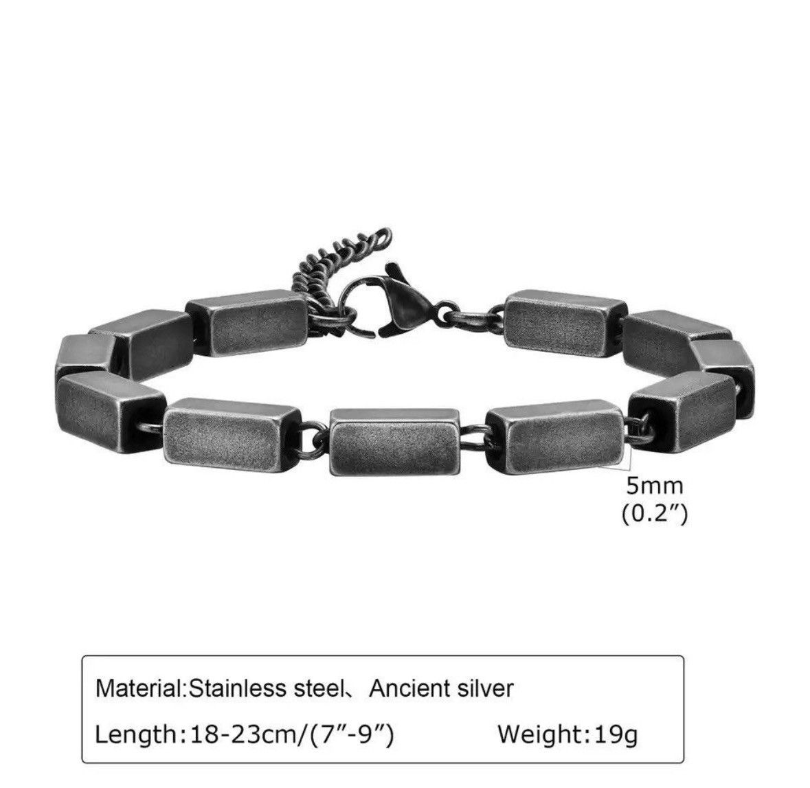 Jewelry × Vintage Retro Geometric Chain Bracelets Size ONE SIZE - 4 Thumbnail
