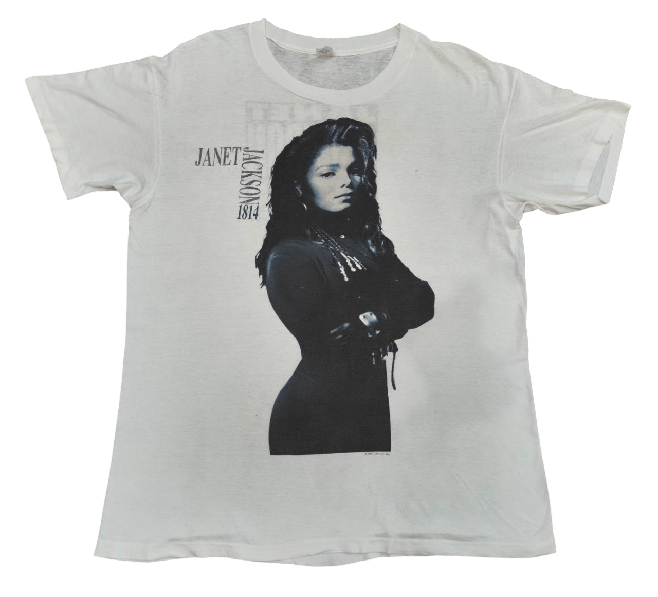 Rap Tees 1990 Vintage Janet Jackson T Size US L / EU 52-54 / 3 - 1 Thumbnail