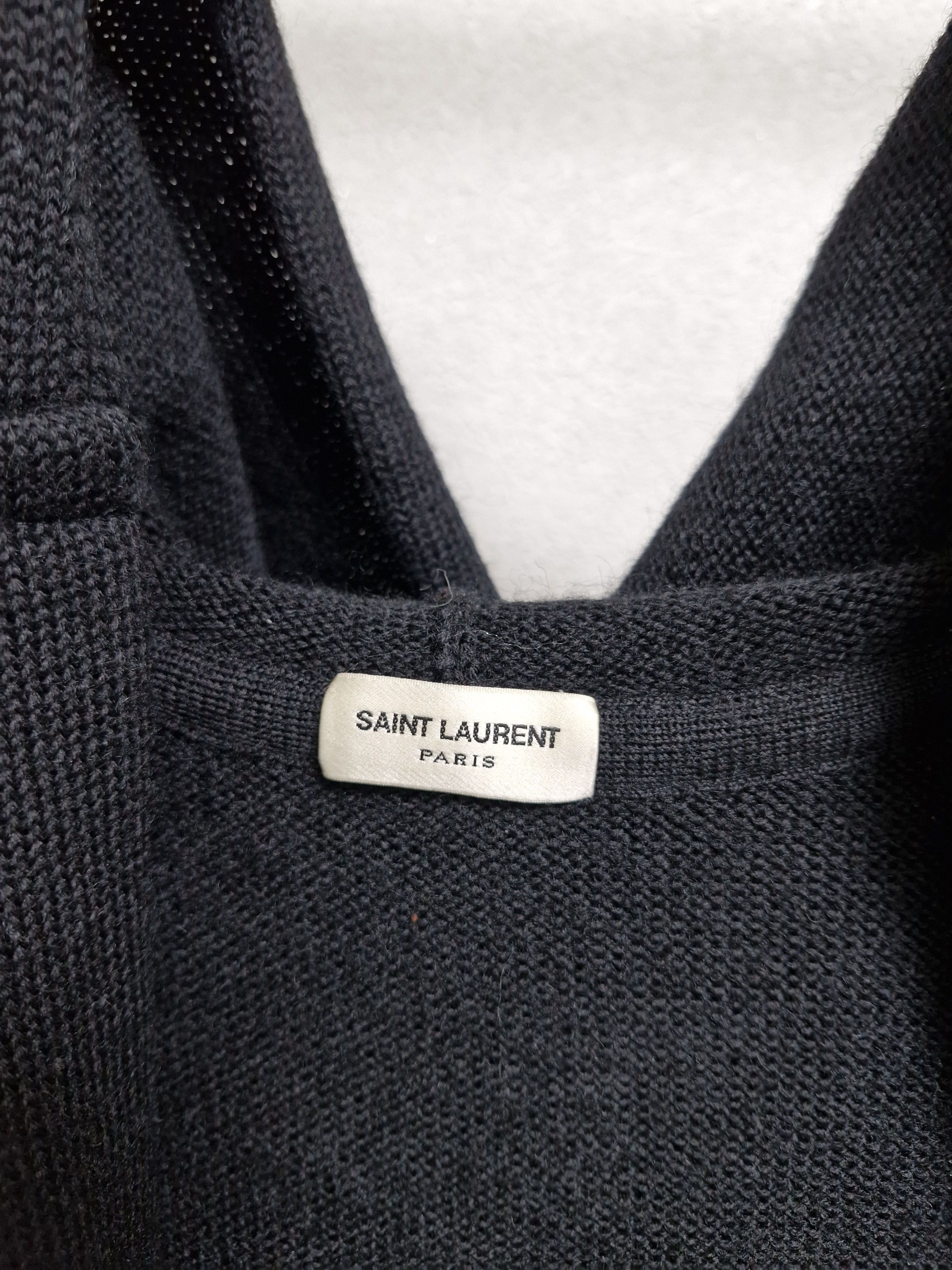 Saint Laurent Paris SLP SAINT LAURENT PARIS SS17 Sweet Dreams Shark Cardigan Size US M / EU 48-50 / 2 - 4 Thumbnail