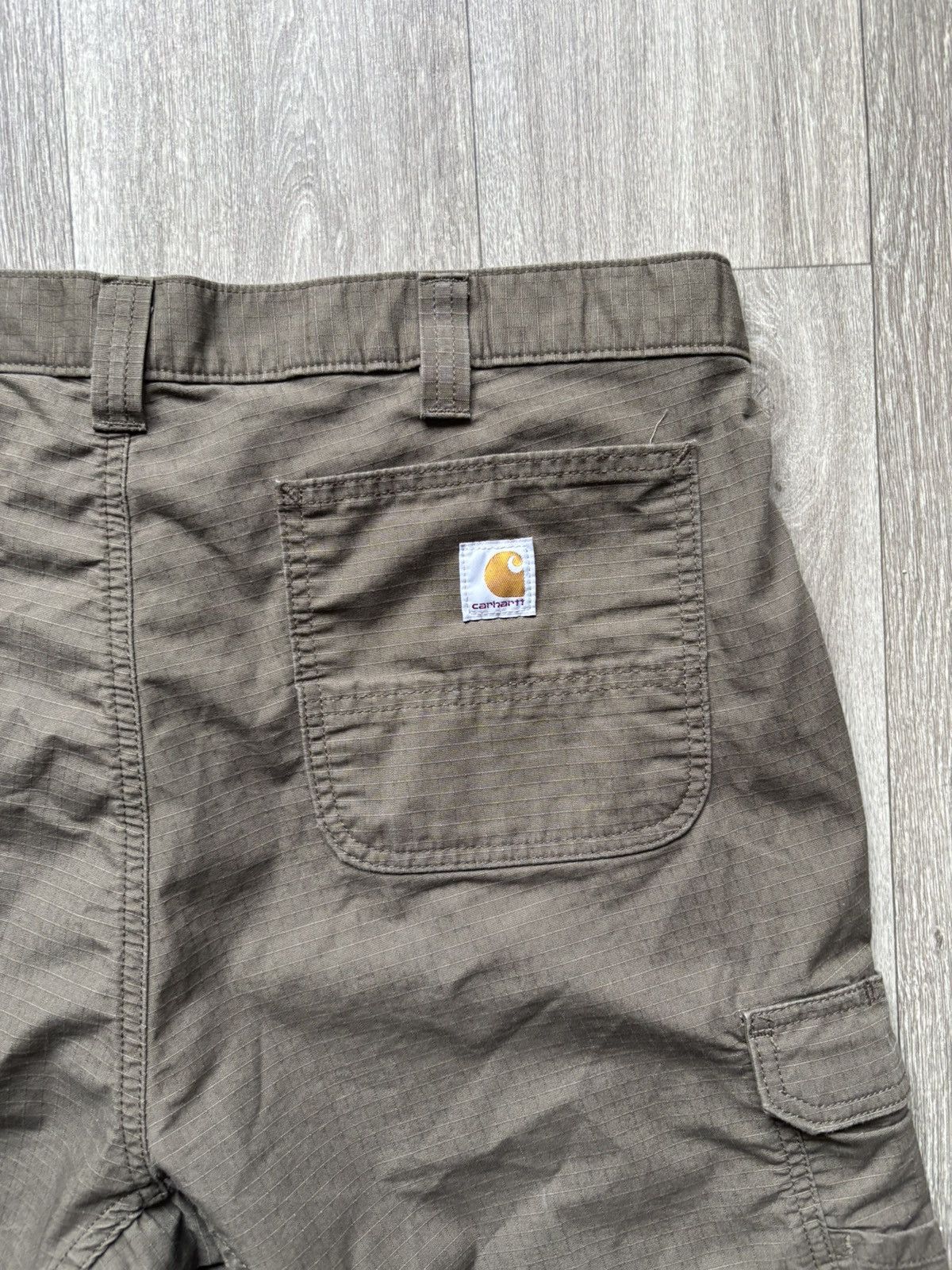 Carhartt Carhartt Cargo Shorts Khaki Size US 40 / EU 56 - 8 Thumbnail