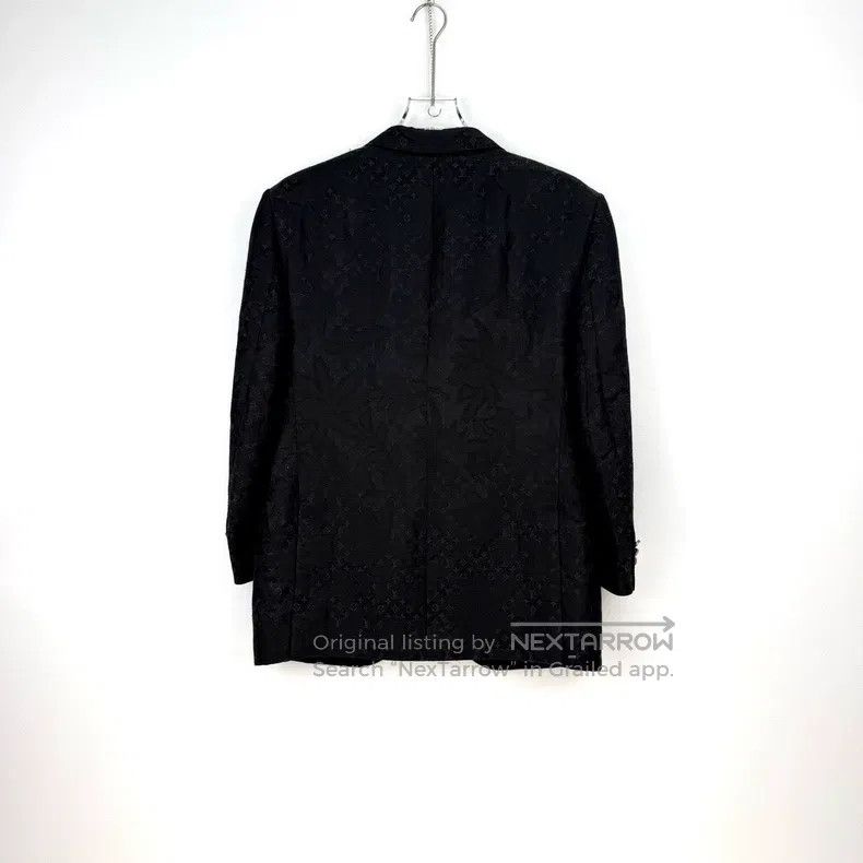 Louis Vuitton Louis Vuitton Black full logo cotton, mulberry silk, linen Size US L / EU 52-54 / 3 - 4 Thumbnail