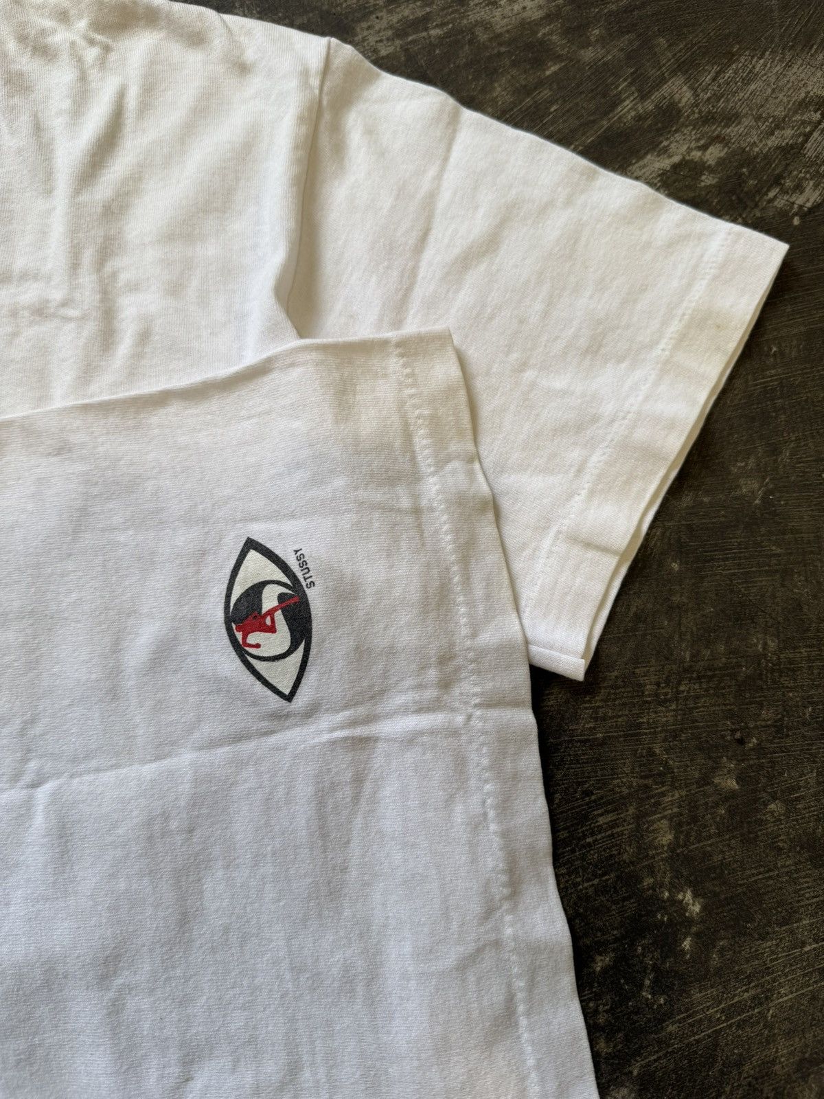 Stussy VINTAGE 90’S STUSSY ONE EYE T-SHIRT 🔥RARE🔥 Size US M / EU 48-50 / 2 - 4 Thumbnail