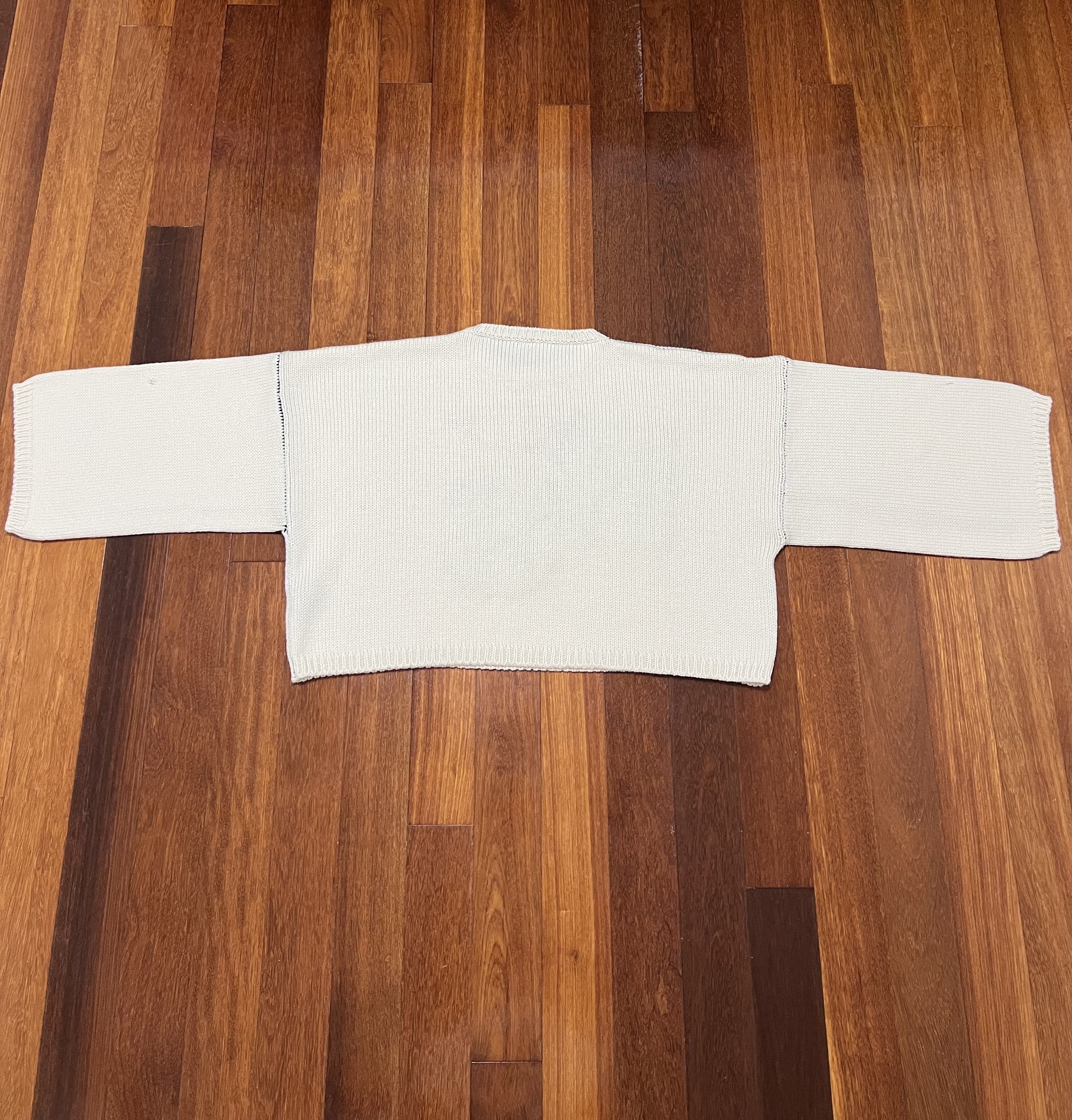 Raf Simons 💚 Raf Simons RS Cropped Wool Sweater Small Size US S / EU 44-46 / 1 - 4 Thumbnail