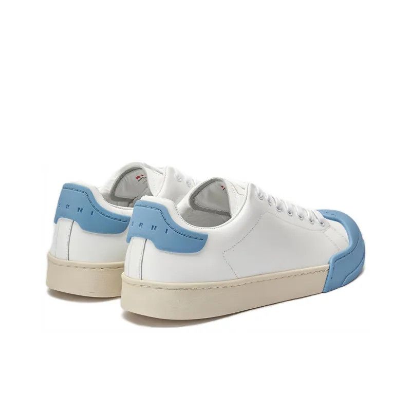 Marni o1f1d3z0525 Dada Bumper Low Top Sneakers in White/Blue Size US 9 / EU 42 - 4 Thumbnail