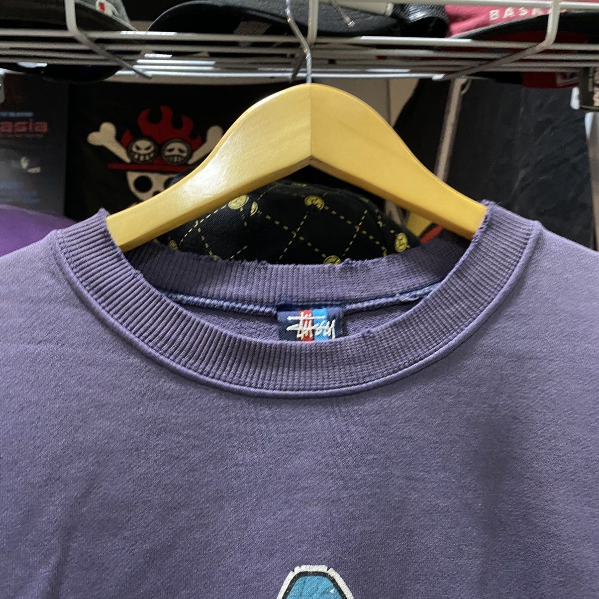 Stussy Vintage 80’s Distress Stussy Peace & Prosperity Sweatshirts Size US M / EU 48-50 / 2 - 9 Thumbnail