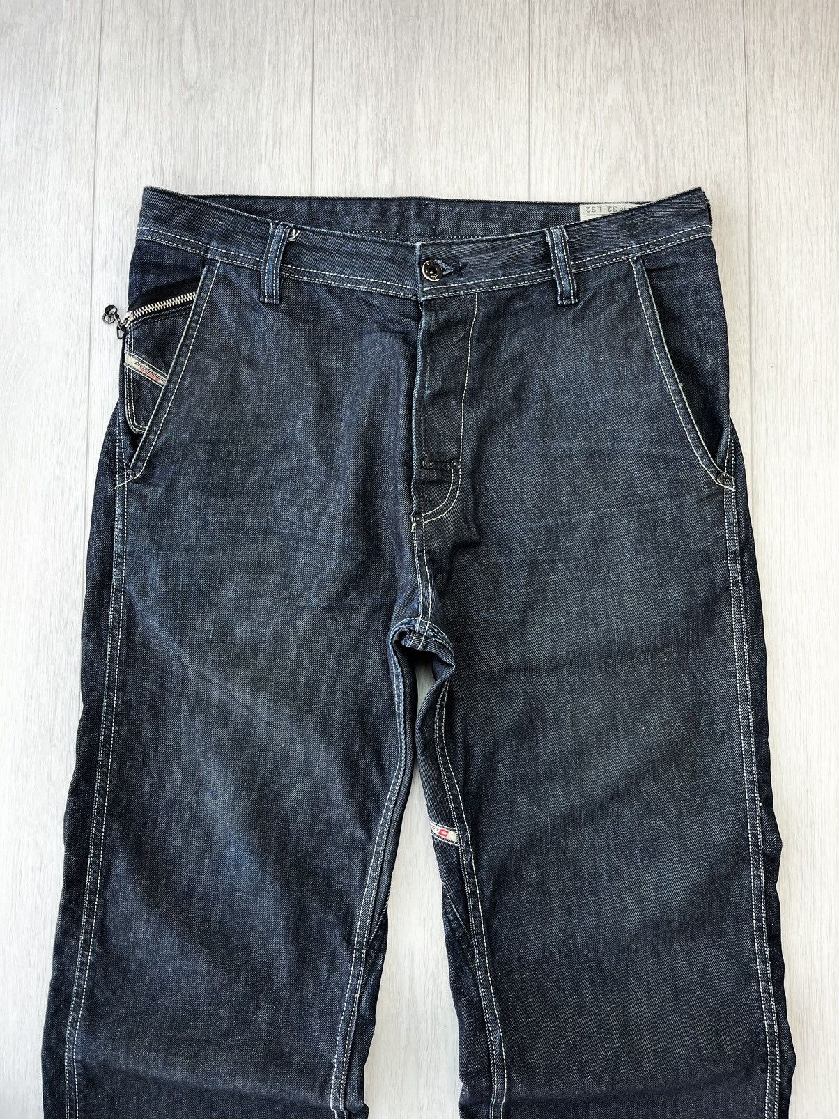 Diesel Waxed Diesel Jeans Italy Denim Size US 32 / EU 48 - 7 Thumbnail