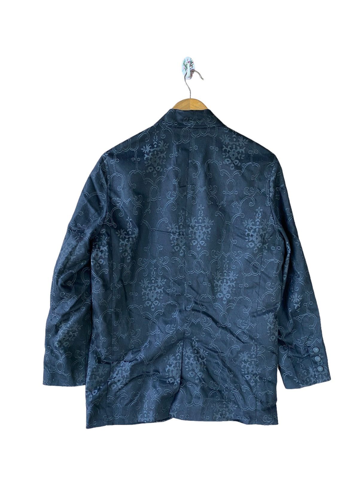 Designer × Japanese Brand Stylish C.brumes Blue Floral Pattern Tokyo-Inspired Fashion Size US M / EU 48-50 / 2 - 2 Thumbnail
