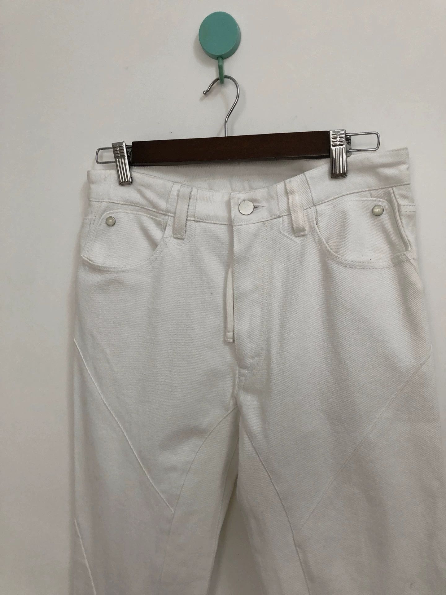 Takahiromiyashita The Soloist. TTS men's Pants Partial Yellowed Size 48 76W 101L Size US 32 / EU 48 - 4 Thumbnail