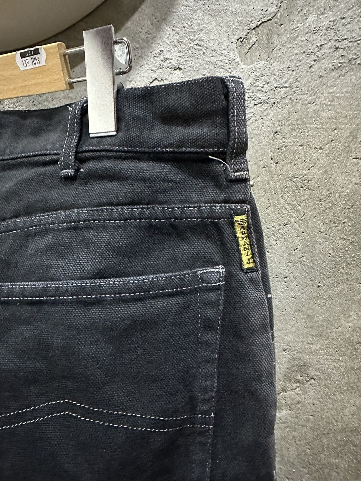 Armani Vintage Armani Cargo Double Zipper Double Knee Baggy Pants Size US 32 / EU 48 - 15 Thumbnail