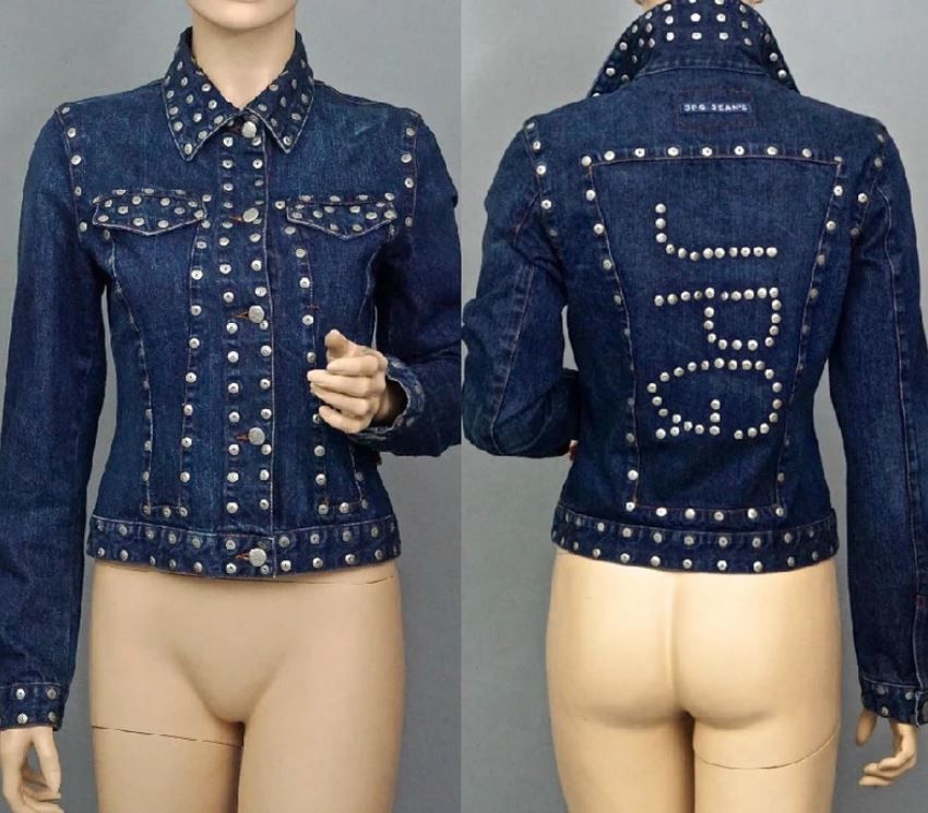 Jean Paul Gaultier Jean Paul Gaultier Jeans Rivet Stud Studded Denim Jacket Size S / US 4 / IT 40 - 7 Thumbnail
