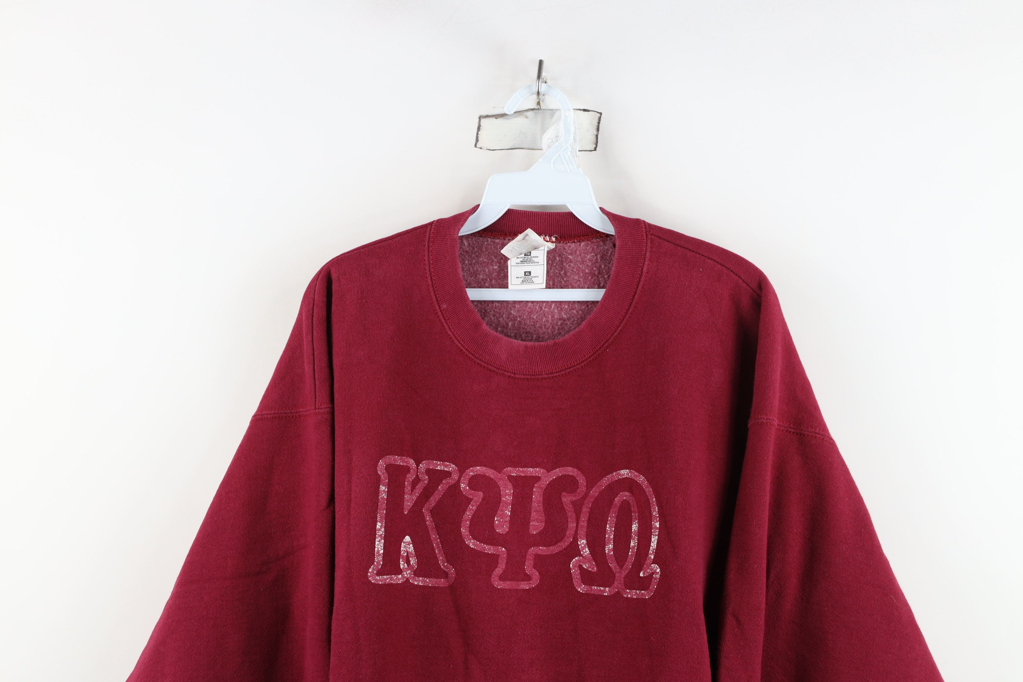 Vintage Vintage 90s Kappa Alpha Psi Sorority Crewneck Sweatshirt USA Size XL / US 12-14 / IT 48-50 - 2 Thumbnail