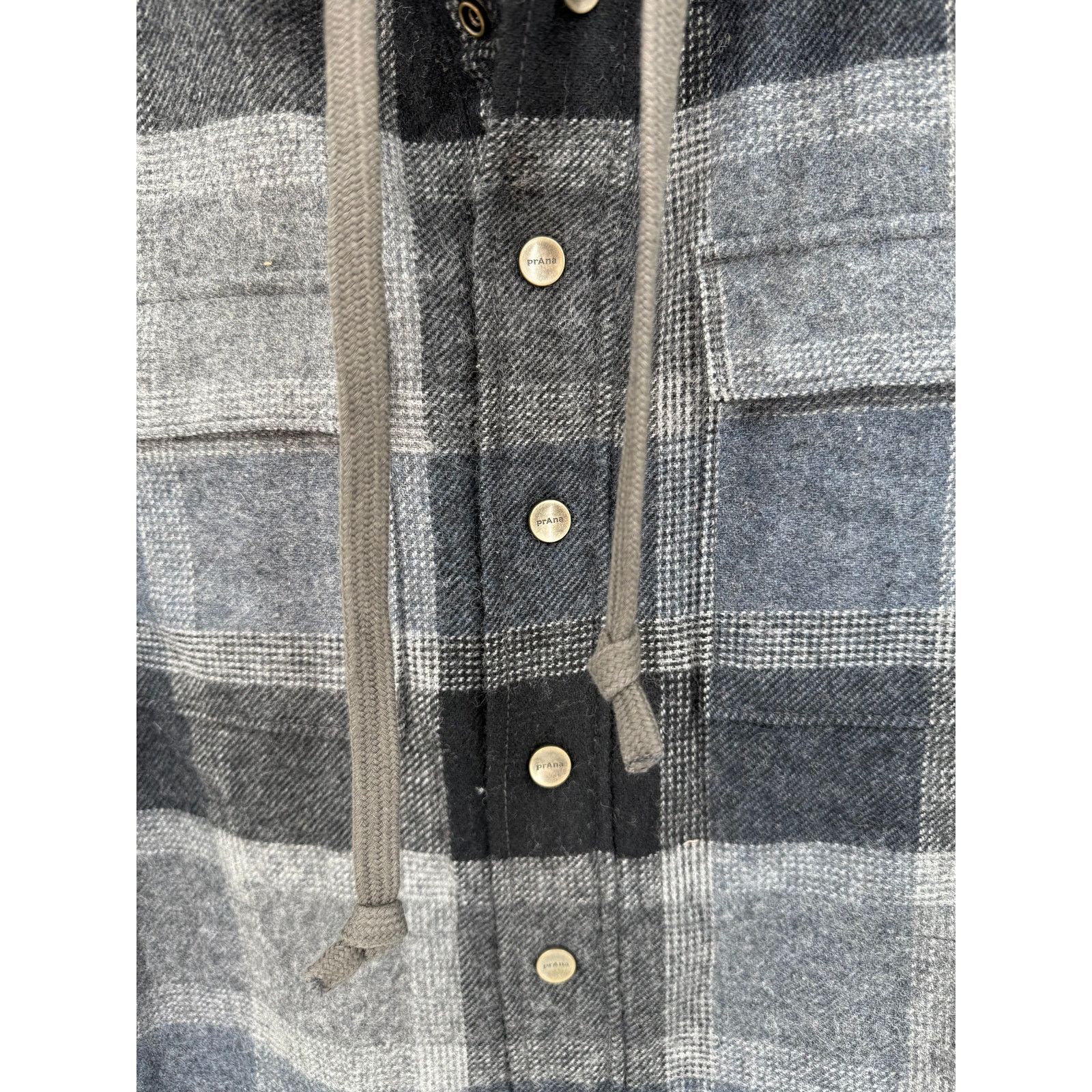 Prana NWT prAna Asgard Hooded Flannel Plaid Button Shacket/Jacket Size US S / EU 44-46 / 1 - 3 Thumbnail