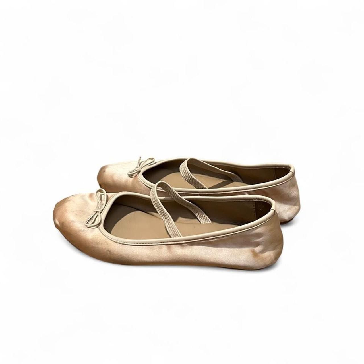 ALOHAS Alohas Odette Satin Mary Jane Ballet Flats 🎀 Size US 8 / IT 38 - 3 Thumbnail