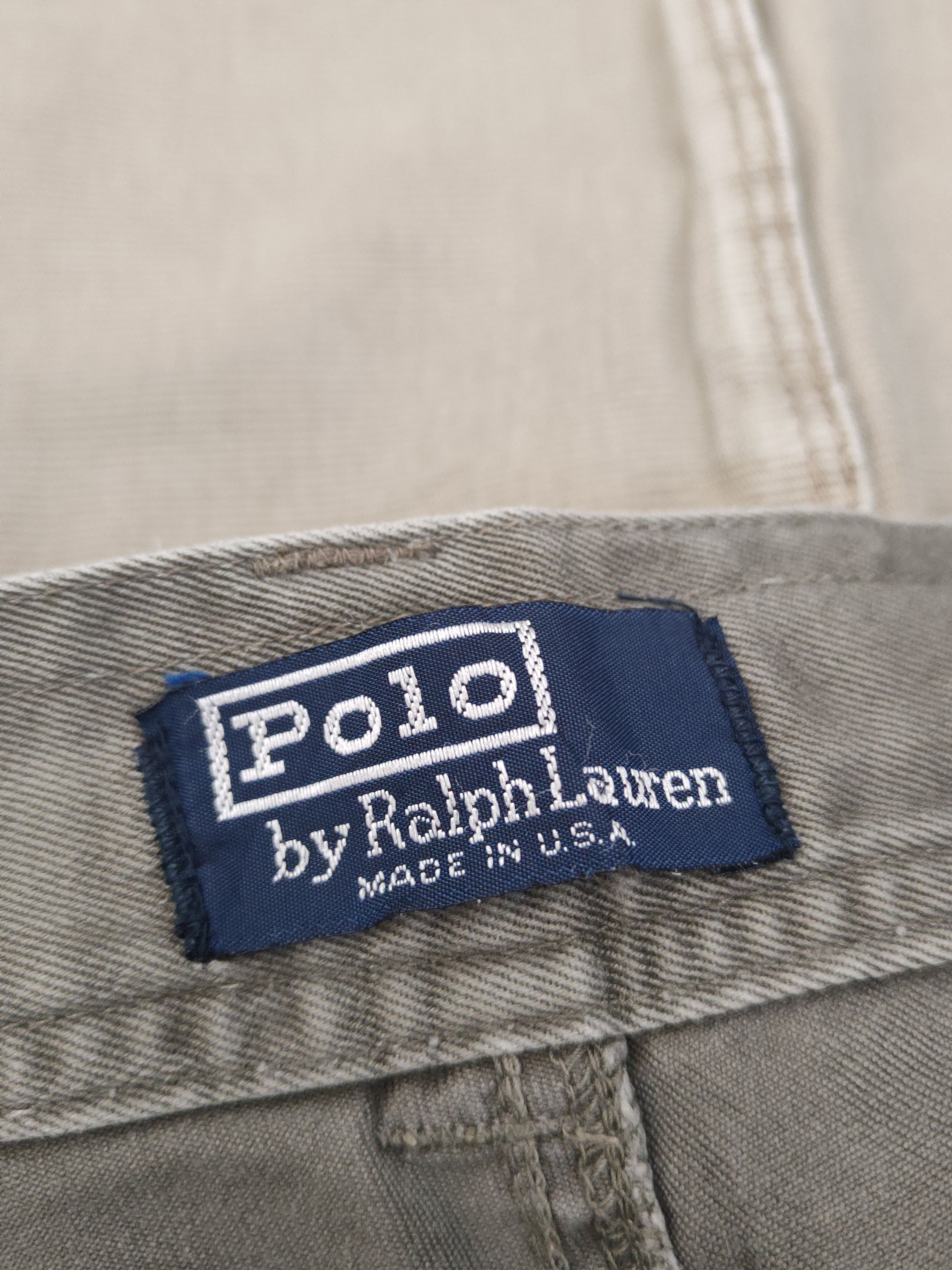 Polo Ralph Lauren Polo by Ralph Lauren Gray Multipocket Cargo Pants #W1578 Size US 32 / EU 48 - 16 Thumbnail