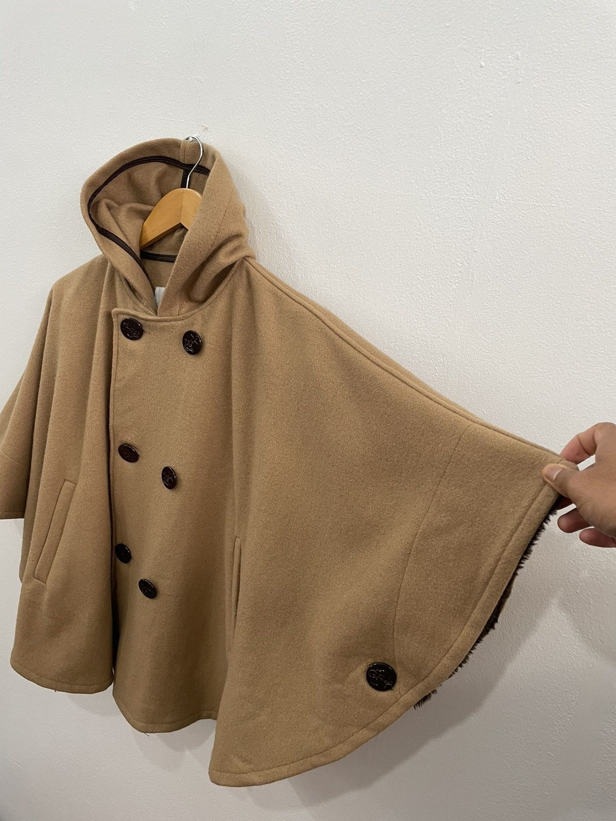 Schott VINTAGE SCHOTT PEA JACKET CAPES WINGBAT CARDIGAN OVERCOAT Size US L / EU 52-54 / 3 - 4 Thumbnail