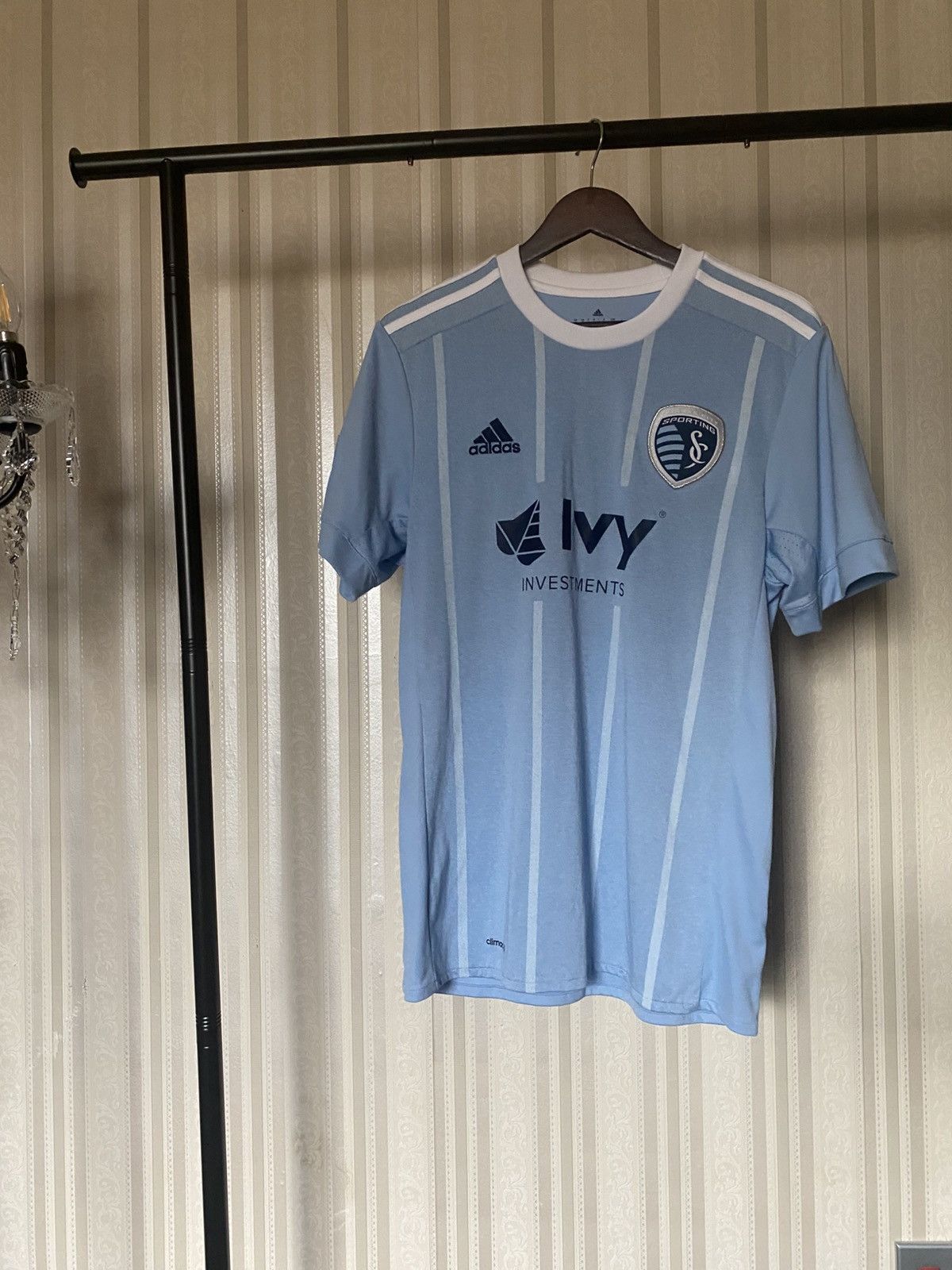 Adidas Adidas Sporting Kansas City jersey Size US M / EU 48-50 / 2 - 1 Thumbnail