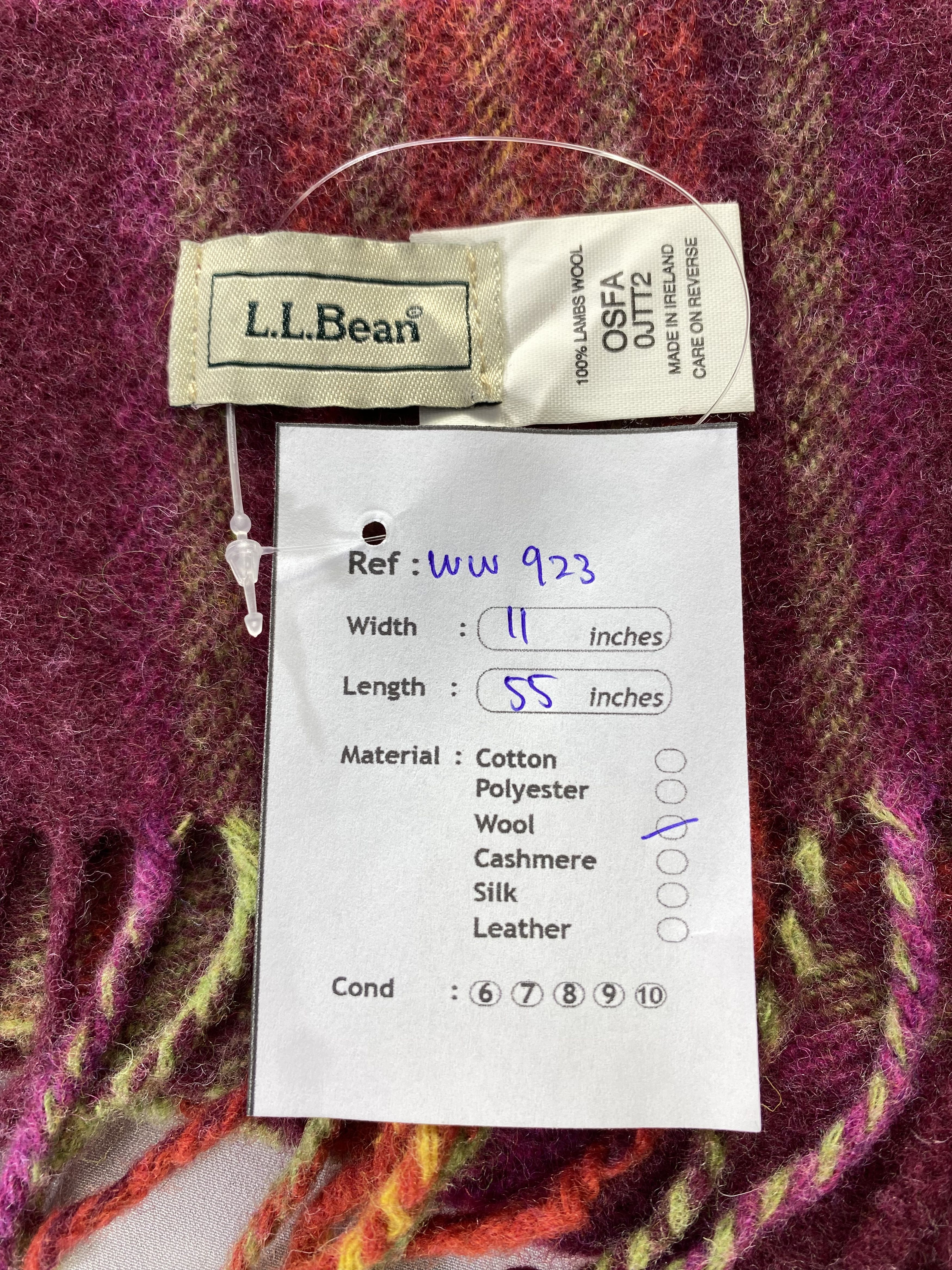 L.L. Bean L.L. Bean Scarf / Muffler / Neckwear - WW923 Size ONE SIZE - 5 Thumbnail