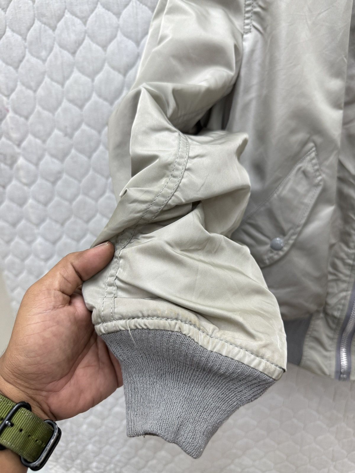 Alpha Industries 🔥🔥💥STEALS VTG ALPHA INDUSTRIES MA1 BOMBER JACKET Size US L / EU 52-54 / 3 - 14 Thumbnail