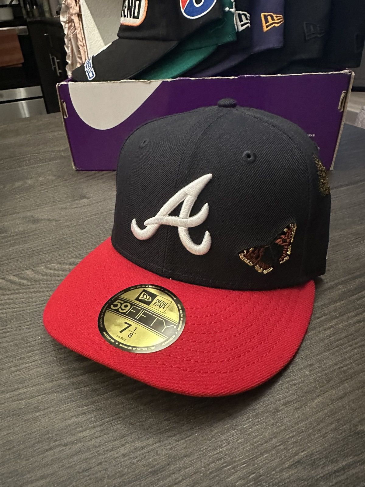FELT BRAVES FELT NEW ERA HAT Size ONE SIZE - 4 Thumbnail