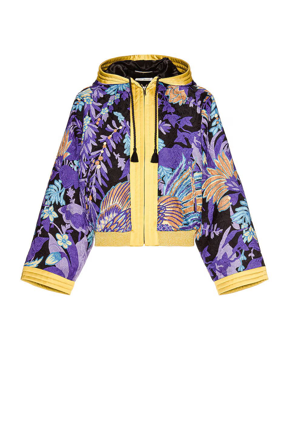 Saint Laurent Paris o1bcso1str0924 Kimono Teddy Jacket in Multicolor Size US L / EU 52-54 / 3 - 1 Thumbnail