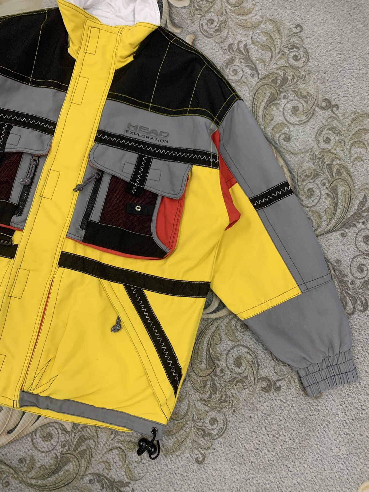 Japanese Brand Vintage Head Exploration Technical Ski Wear Jacket Size US L / EU 52-54 / 3 - 4 Thumbnail