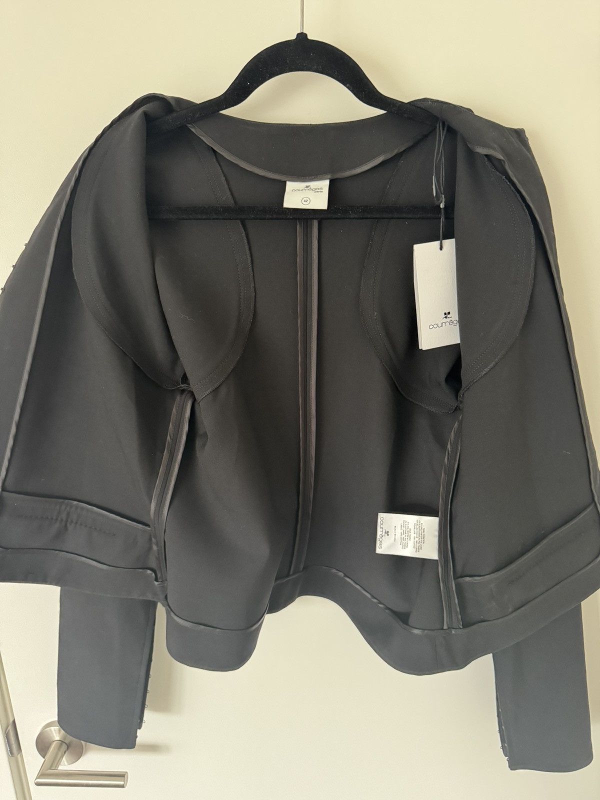 Courreges Technical Jersey Scuba Jacket Size M / US 6-8 / IT 42-44 - 11 Thumbnail