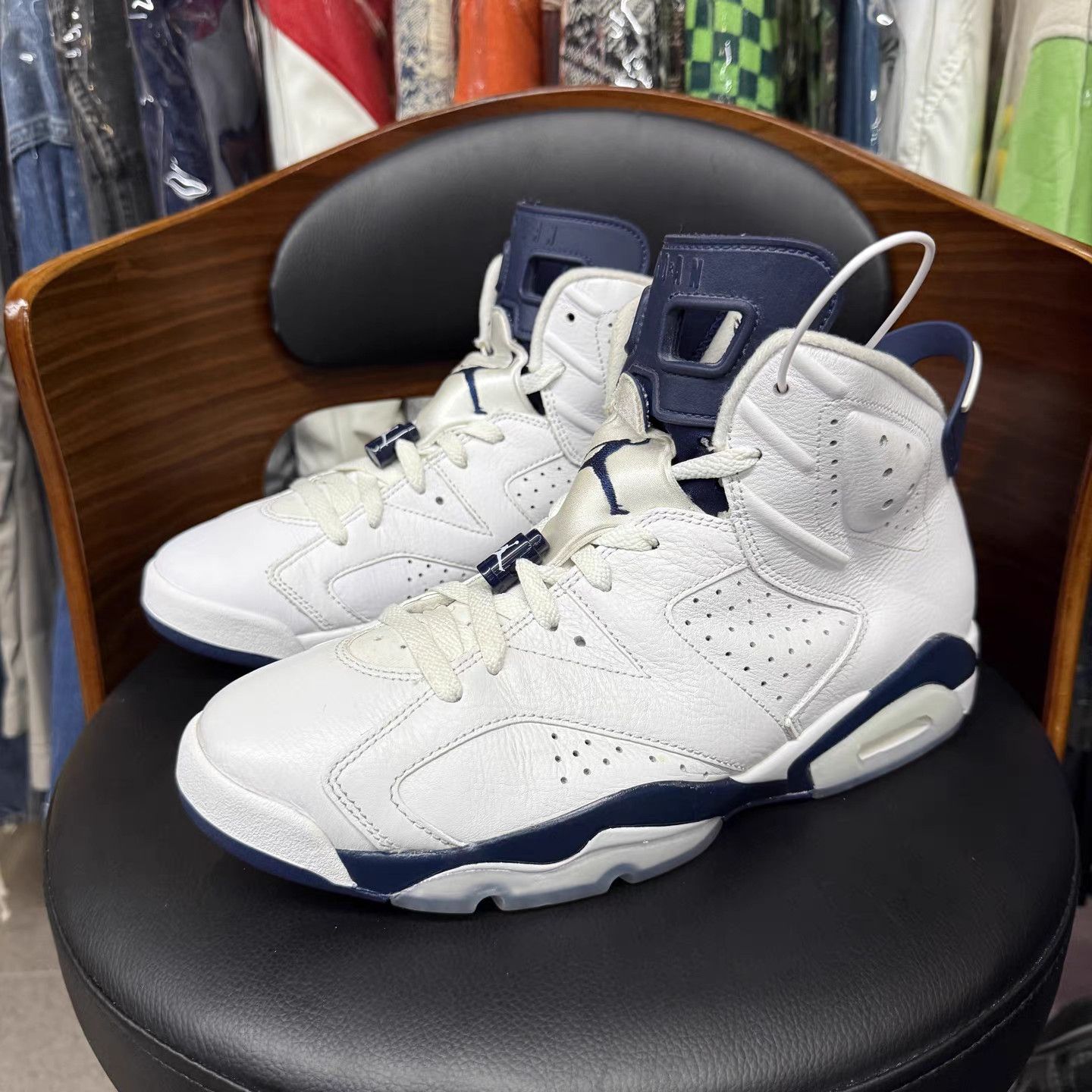 Jordan Brand Air Jordan 6 Basketball Shoes K15 Size US 11.5 / EU 44-45 - 1 Thumbnail
