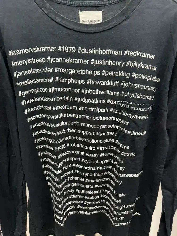 Takahiromiyashita The Soloist. Sz 50 Takahiromiyashita the Soloist Lyrics L/S Tee Size US M / EU 48-50 / 2 - 3 Thumbnail